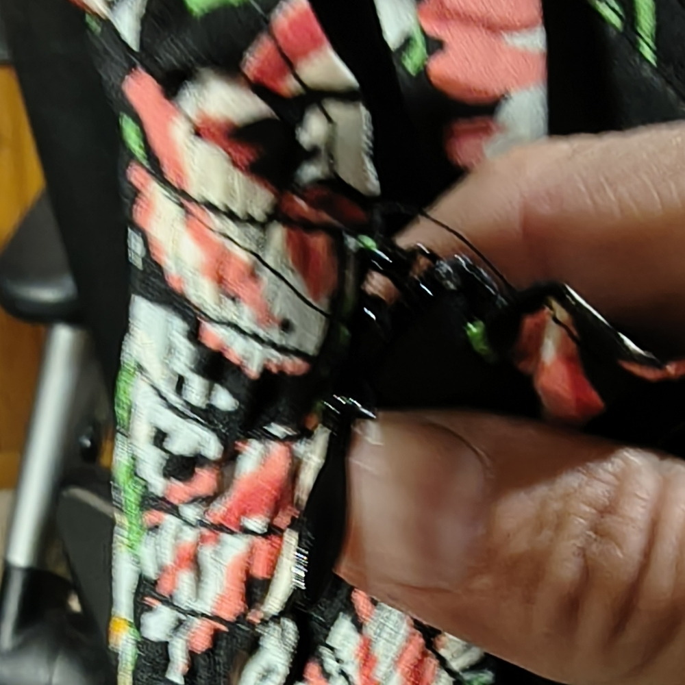 Likely Black Floral Mini Dress - Picture 11 of 14